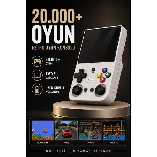 20 000 Oyunlu Retro El Konsolu Taşınabilir Oyun Cihazı