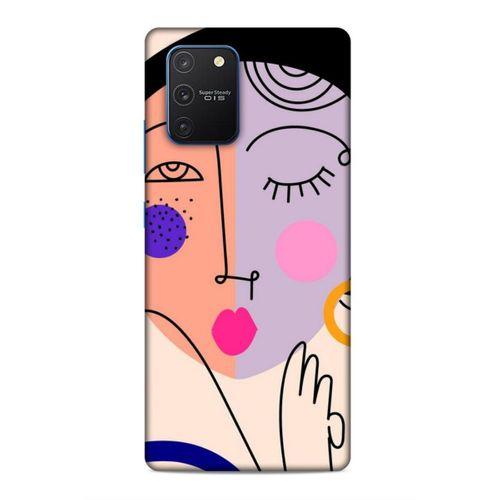 Samsung Galaxy S10 Lite Uyumlu Kılıf Face'X 38 Neo Hybrid Kılıf Pastel