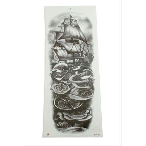 Gemi Tattoo Kol Dövme Sticker