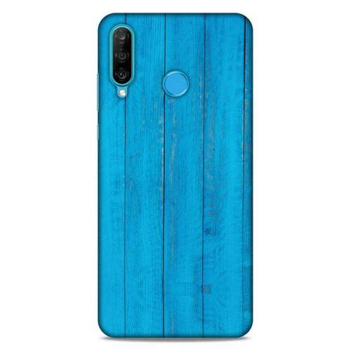 Lopard Huawei P30 Lite Uyumlu Kılıf Wood'X (1) Kılıfı Baskılı