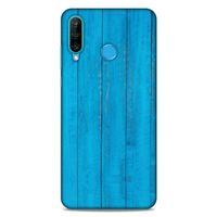 Lopard Huawei P30 Lite Uyumlu Kılıf Wood'X (1) Kılıfı Baskılı