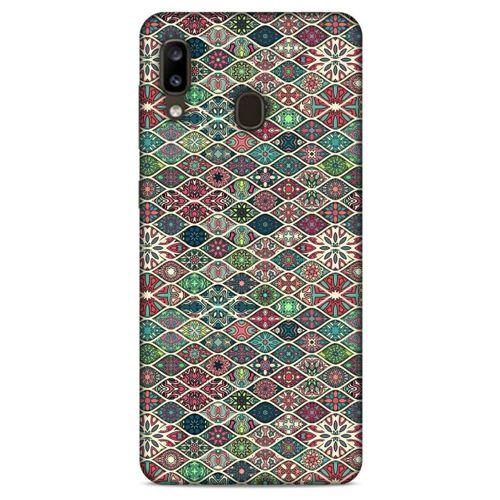 Ethnic Culture (3) Samsung Galaxy A20 Kılıf Silikon Kapak Desenli