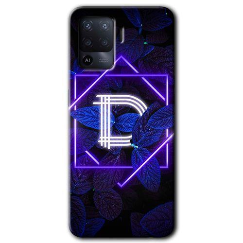 Potkal Hediye Fabrikası Oppo Reno 5 Lite Kılıf HD Baskılı Desen + Hayalet Cam Yandan Görünmez