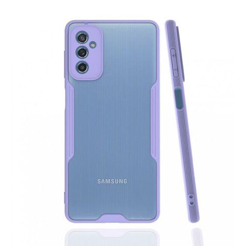 Samsung Galaxy M52 5G Kılıf Platin Silikon