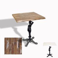 Dockers Çipa 1003 Döküm Ayak Kare Masa 80x80 cm - (Werzalit, Wermodin ve Allzalit Tabla) - Maracaibo