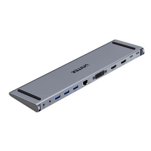 UNITEK UHUB11+ USB-C DISPLAYLINK 4K BAGLANTI ISTASYONU (D1147AGY01)