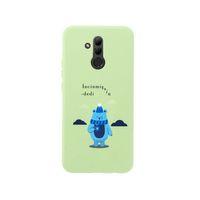 Huawei Mate 20 Lite İncinmişsin Dedi Premium Silikonlu Yeşil Telefon Kılıfı