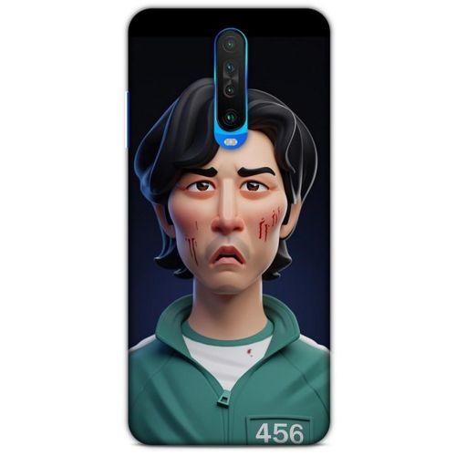 Xiaomi Redmi K30 5G Uyumlu Kılıf Squid Game (14) Lansman Kılıf Kyung-Soon