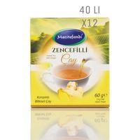 Zencefilli Çay 40’lı Poşet Çay 12 Adet