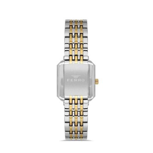 Ferro FL40142A-D Quartz Çelik Altın/Rengi 26 mm Kadın Kol Saati