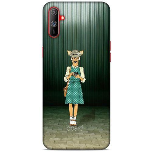 Oppo Realme C3 Kılıf FunnyMaX (26) Tpu Silikon Kılıf Yeşil
