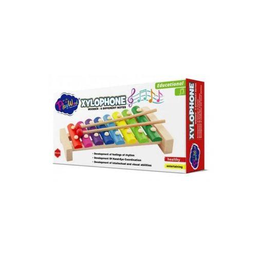 Çocuk PlayWood Ahşap 8 Farklı Notalı Ksilofon 405