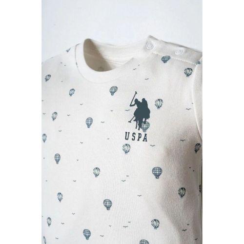 U.S.Polo U.S. Polo Şortlu Takım USB2855 Beyaz