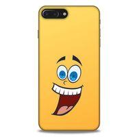 Emojix (72) Apple Iphone 8 Plus Kılıf Silikon Kapak Desenli