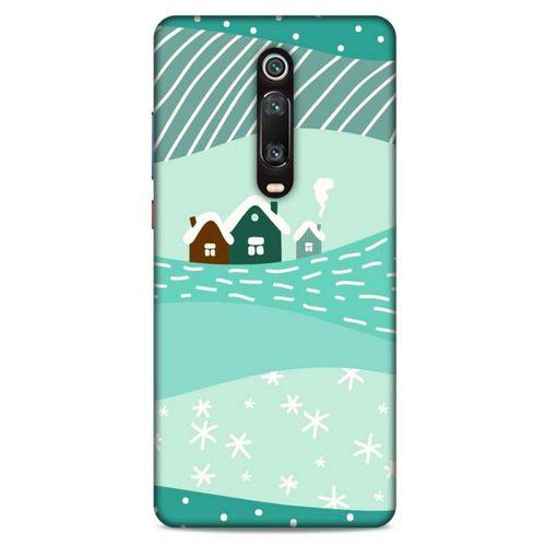 Xiaomi Mi 9T Pro Kılıf Snowix (16) Kalın Kılıf Su Yeşili