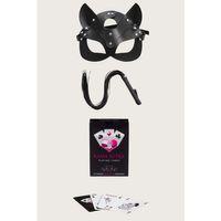 Sexy Görselli Oyun Kartı Kama Sutra Kırbaç Maske Set