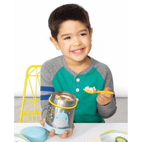 Skip Hop Skip Hop Zoo Paslanmaz Çelik Termos 325 ml Köpek Balığı