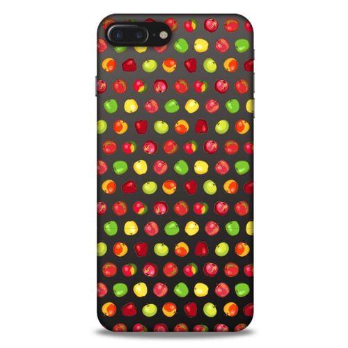 Frutix Elma 01 Apple Iphone 7 Plus Kılıf Desenli Silikon