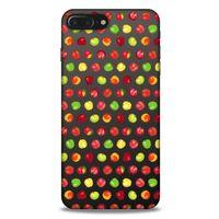 Frutix Elma 01 Apple Iphone 7 Plus Kılıf Desenli Silikon
