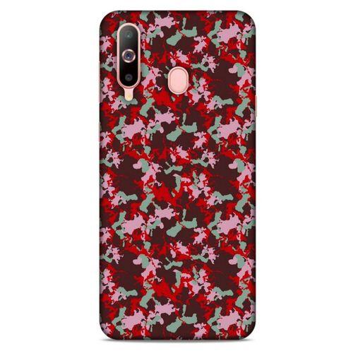 Kamuflaj 18 Samsung Galaxy A60 Kılıf Silikon Kapak