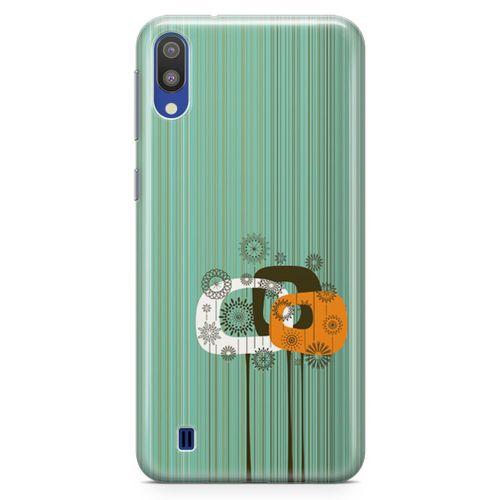 Samsung Galaxy M10 Kılıf Soyut Bahar Arka Kapak Koruma Desenli Full Koruyucu