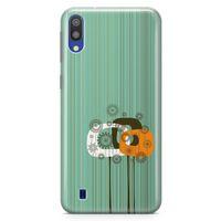 Samsung Galaxy M10 Kılıf Soyut Bahar Arka Kapak Koruma Desenli Full Koruyucu