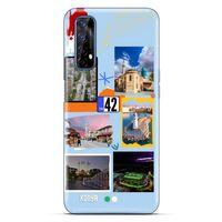 Lopard Oppo Realme 7 Uyumlu Kılıf Şehirli ※ (42) Konya Rugged Armor Kılıf