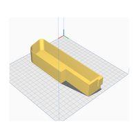 Ender 3 V3 SE Sağ Alet Kutusu Depolama 3D Baskı (Bu ürün Sadece Plastik parçadır - Almadan Önce Soru Sorabilirsiniz)