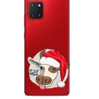 Zoologix (84) Samsung Galaxy Note 20 Şeffaf Kılıf Silikon Desenli