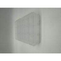 Organizer Plastik Kutu Box 18 Sabit Bölmeli 185x295x40mm