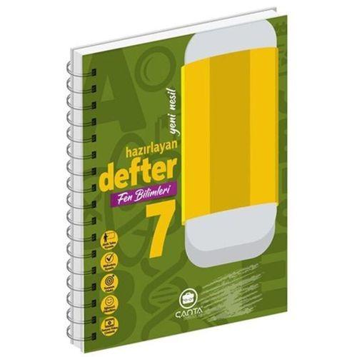 7. Sınıf Fen Bilimleri Okula Yardımcı Hazırlayan Defter Çanta Yayınları