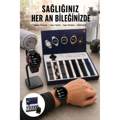 Yeni Nesil Akıllı Saat 2024 Model Uyku Ve Sağlık Takibi Bluetooth Bağlantılı Yeni Nesil