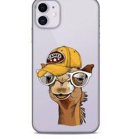 Zoologix (56) Apple iPhone 12 Şeffaf Kılıf Silikon Desenli