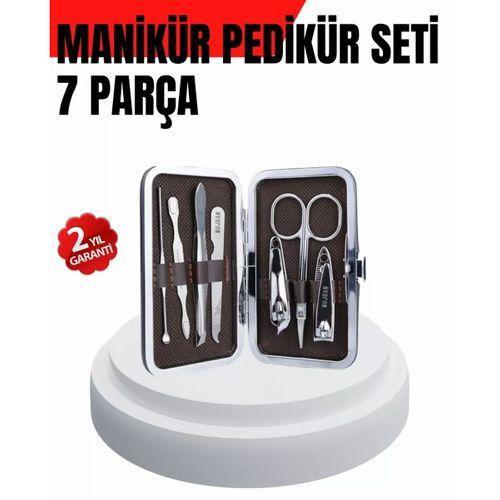 Tırnak Ve Kaş Bakımına Özel Paslanmaz Çelik Set