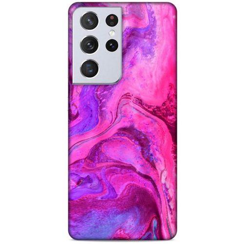 Samsung Galaxy S21 Ultra Uyumlu Kılıf Pembe Delisi (20) Koruyucu Kılıf Fuşya