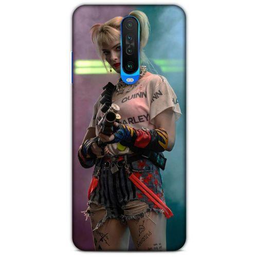 Xiaomi Poco X2 Uyumlu Kılıf Harley Quinn (11) Tam Koruma Yeşil