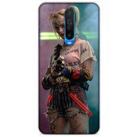 Xiaomi Poco X2 Uyumlu Kılıf Harley Quinn (11) Tam Koruma Yeşil