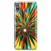 Samsung Galaxy M30 Kılıf Derin Kuyu Arka Kapak Koruma Desenli Full Koruyucu