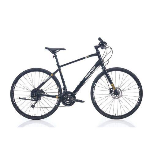 Bianchi T0011x2 Hidrolik Fren 18 Vites Şehir Bisikleti Siyah-Celeste 46 Cm