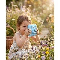 Anında Baskı Yapan Çocuk Kamerası Video Çekim Ve Boyama Kalemli Set