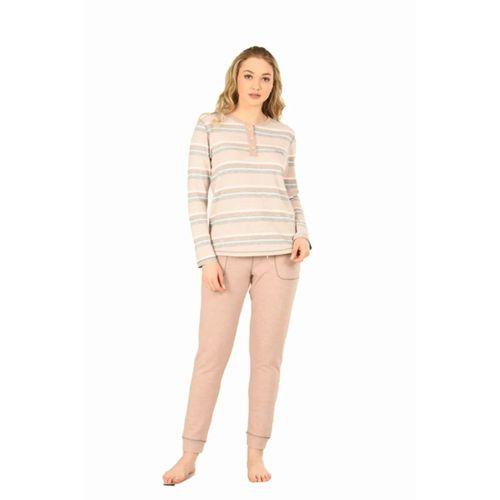 Kadın Gül Kurusu Pijama Takımı Jbr-3929