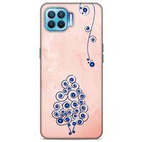 Nazarium (17) Desenli Silikon Kapak Oppo Reno 4 Lite Kılıf