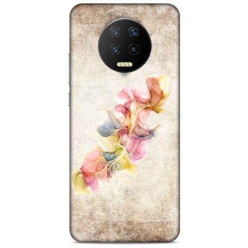 Lopard İnfinix Note 7 Uyumlu Kılıf Tüyler (21) Koruyucu Kapak
