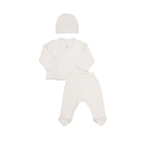 Bistyle Bi̇style 3'lü Zibin Takim Modal Lovely Fishing 13119 Ekru