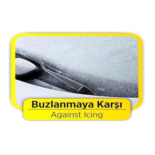 Araç Buzlanma Önleyici Örtü Branda Buz Kar Güneş Koruyucu 4 Katmanlı Güçlü Koruma
