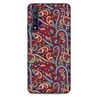 Huawei P Smart S Y8P Kılıf Pastel Renkler (35) Fit Design Kılıf Karışık Renkli