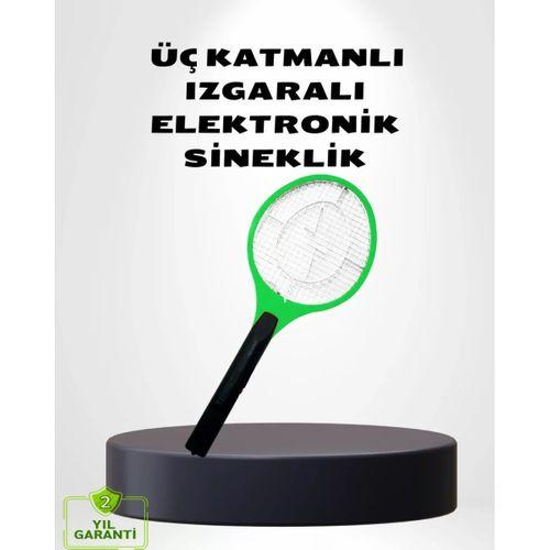 Taşınabilir Elektronik Sineklik – Üç Katmanlı Güvenli Izgara Ve Kimyasız Koruma