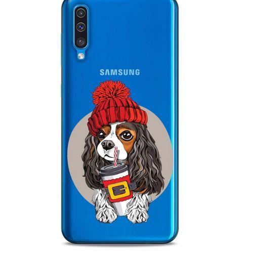 Zoologix (29) Samsung Galaxy A21s Şeffaf Kılıf Silikon Desenli