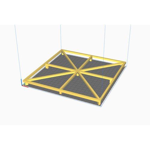 Özelleştirilebilir Kare Bitki Standı (Bu ürün Sadece Plastik parçadır - Almadan Önce Soru Sorabilirsiniz)