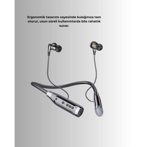 Bluetooth Kablosuz Kulaklık – Gürültü Önleme, Dokunmatik Kontrol, Şarj Kutulu